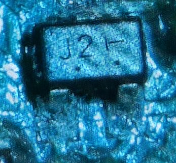 Nahaufnahme eines elektronischen Bauteils