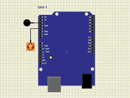 Grafische Darstellung eines Arduino Uno Boards
