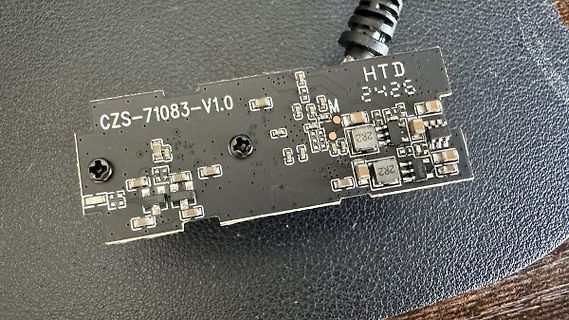 Leiterplatte mit elektronischen Bauteilen