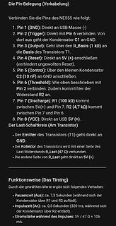 Anleitung zur NE555 Pin-Belegung und Funktionsweise