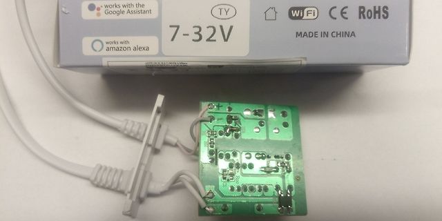 Verpackung und Leiterplatte eines smarten Geräts