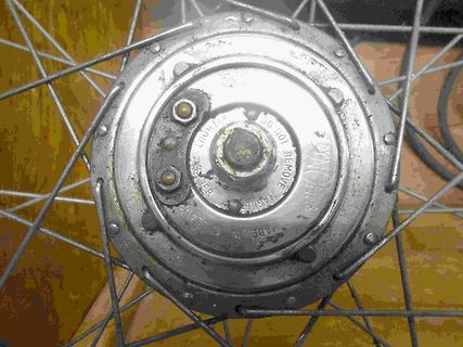 Nabe eines Fahrradlaufrads