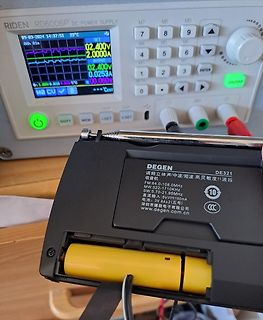 Labornetzteil und DEGEN Radioempfänger