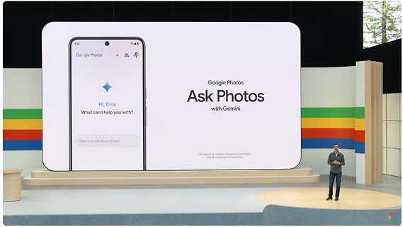Präsentation von Google Photos mit Gemini