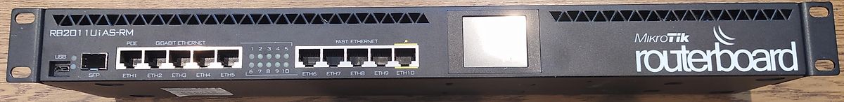 MikroTik RB2011UiAS-RM Router