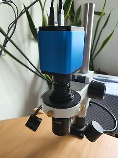 Digitales Mikroskop auf Stativ