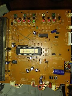 Leiterplatte mit elektronischen Bauteilen