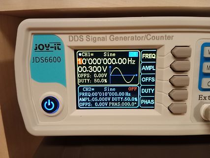 Joy-it JDS6600 DDS Signal Generator/Counter