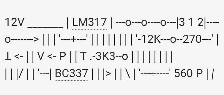 ASCII-Art Schaltplan