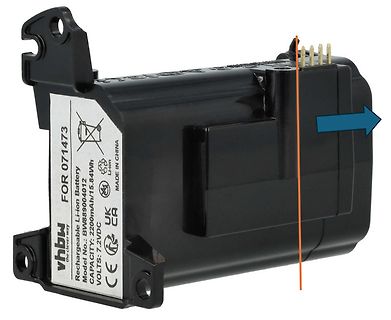 Wiederaufladbarer Li-Ion Akku