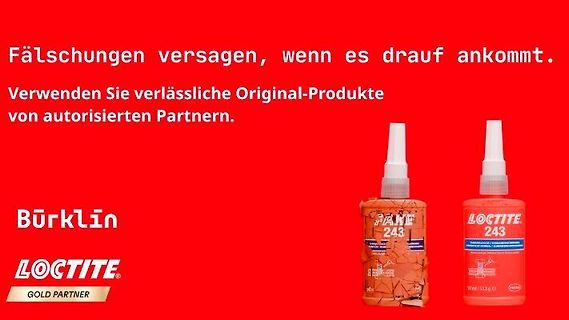 Werbung für Loctite Original-Produkte