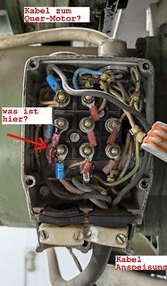 Verdrahtung eines elektrischen Anschlusskastens