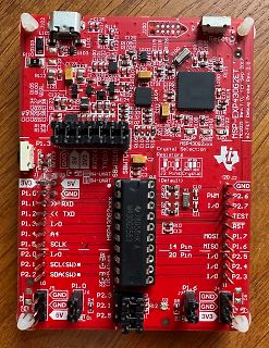 MSP-EXP430G2 Debug Probe Leiterplatte