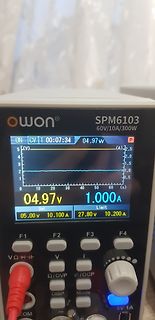 Owon SPM6103 Labornetzteil Display