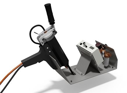 3D-Modell eines Handlötkolben-Ladegeräts oder einer Station