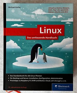 Buchcover Linux Das umfassende Handbuch