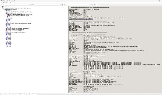 USB Device Tree Viewer Software-Screenshot