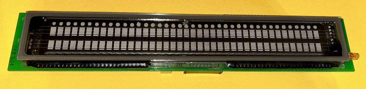 LED-Matrix-Display auf Leiterplatte