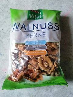 Packung Walnusskerne
