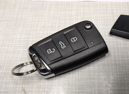 Autoschlüssel mit Tasten