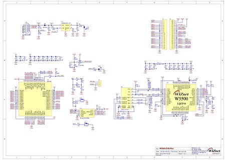 Schaltplan W5500-EVB-Pico