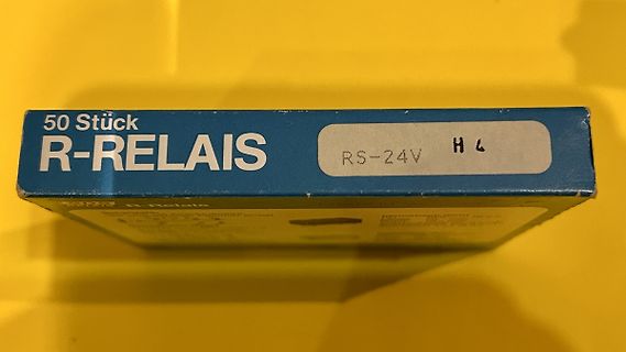 Verpackung von Relais
