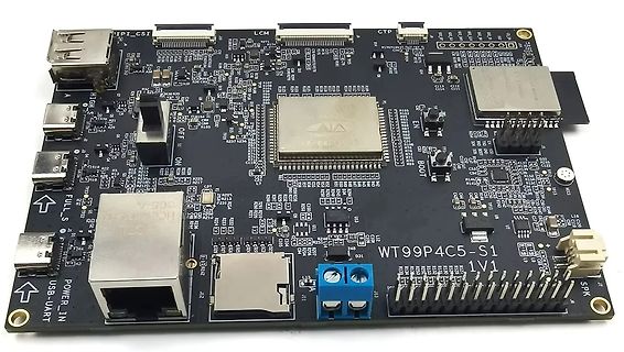 Single Board Computer Leiterplatte mit Anschlüssen