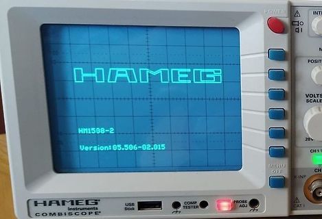 Hameg HM1508-2 Oszilloskop Display
