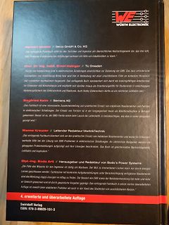 Buchrückseite von Würth Elektronik