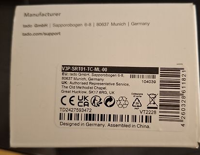Rückseite einer Produktverpackung