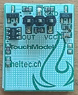 Leiterplatte von Heltec mit Touch-Modul