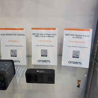 Präsentationsschilder für onsemi Kamerasensoren