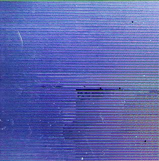 Nahaufnahme eines Bildschirms mit Scanlines