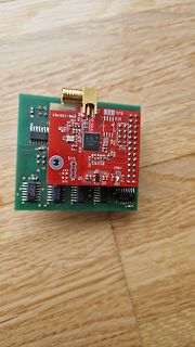 Leiterplatte mit elektronischen Bauteilen