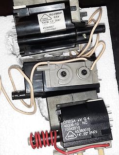 Elektrische Schütze oder Relais mit Beschriftung