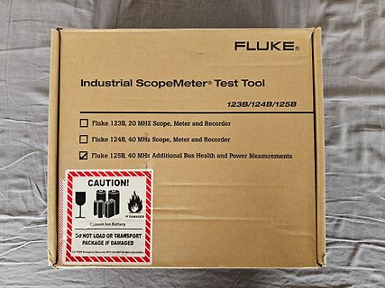Verpackung eines Fluke Industrial Scopemeter Test Tools