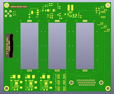 PCB-Layout einer Leiterplatte