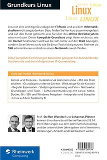 Buchcover Grundkurs Linux