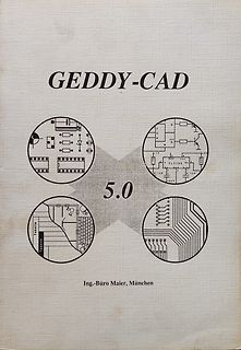 Cover einer CAD-Software namens GEDDY-CAD 5.0
