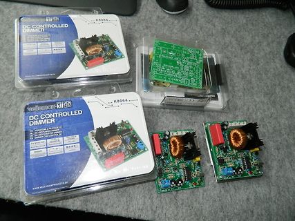 Velleman K8064 DC Controlled Dimmer Module und Verpackung