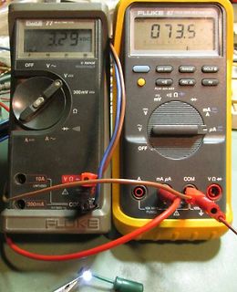 Zwei Fluke Multimeter mit Messleitungen