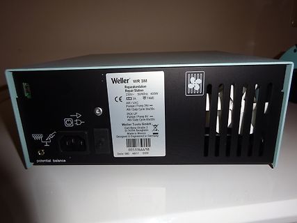 Rückseite einer Weller WR 3M Reparaturstation