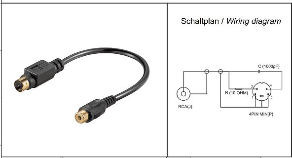 Adapterkabel und Schaltplan
