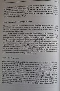 Textauszug über Sinus-Tabellenkompression