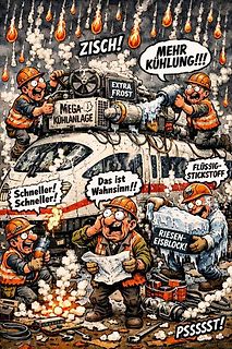 Comic über Überkühlung