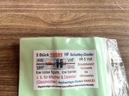 Verpackung von 1SS99 HF Schottky-Dioden