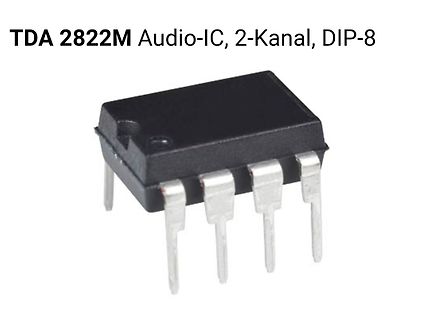 TDA 2822M Audio-IC DIP-8