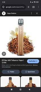 Google-Suchergebnis für Elf Bar 600 Vape