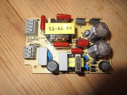 Leiterplatte mit elektronischen Bauteilen