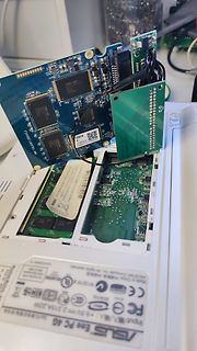 Laptop-Komponenten und Leiterplatten